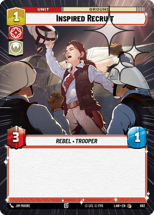 Inspired Recruit (Hyperspace Foil) [A Lawless Time] 682