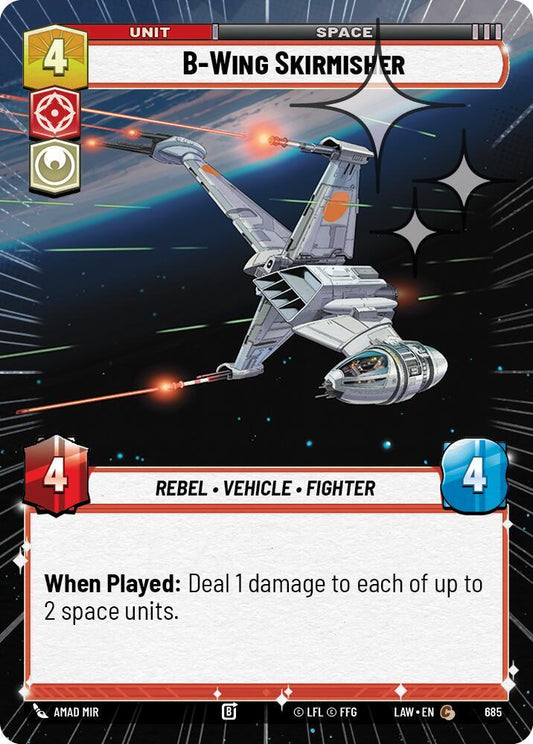 B-Wing Skirmisher (Hyperspace Foil) [A Lawless Time] 685