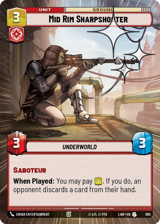 Mid Rim Sharpshooter (Hyperspace Foil) [A Lawless Time] 695