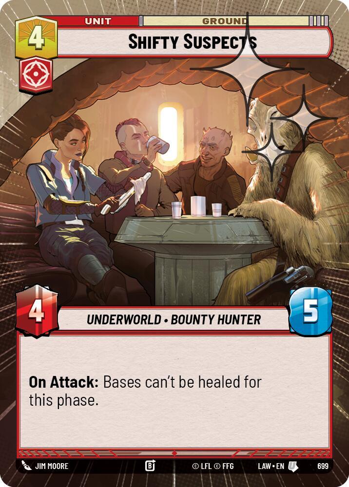 Shifty Suspects (Hyperspace Foil) [A Lawless Time] 699