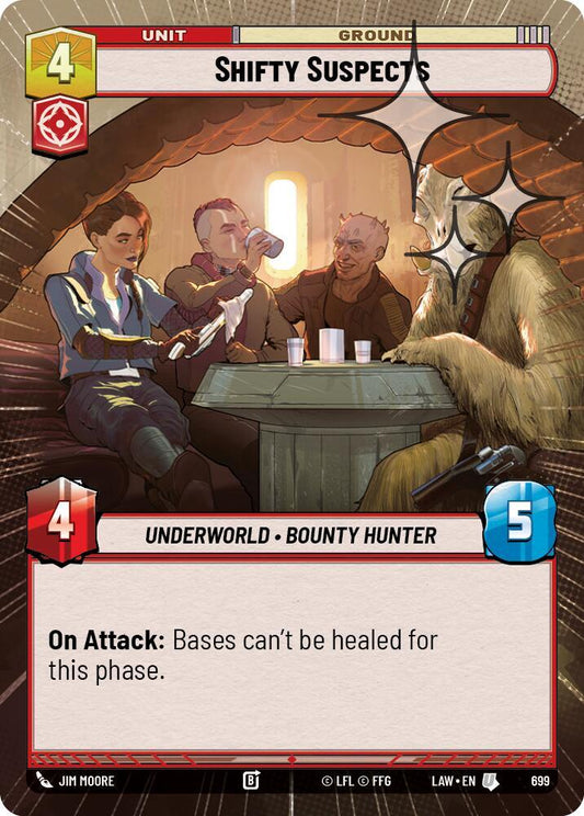 Shifty Suspects (Hyperspace Foil) [A Lawless Time] 699