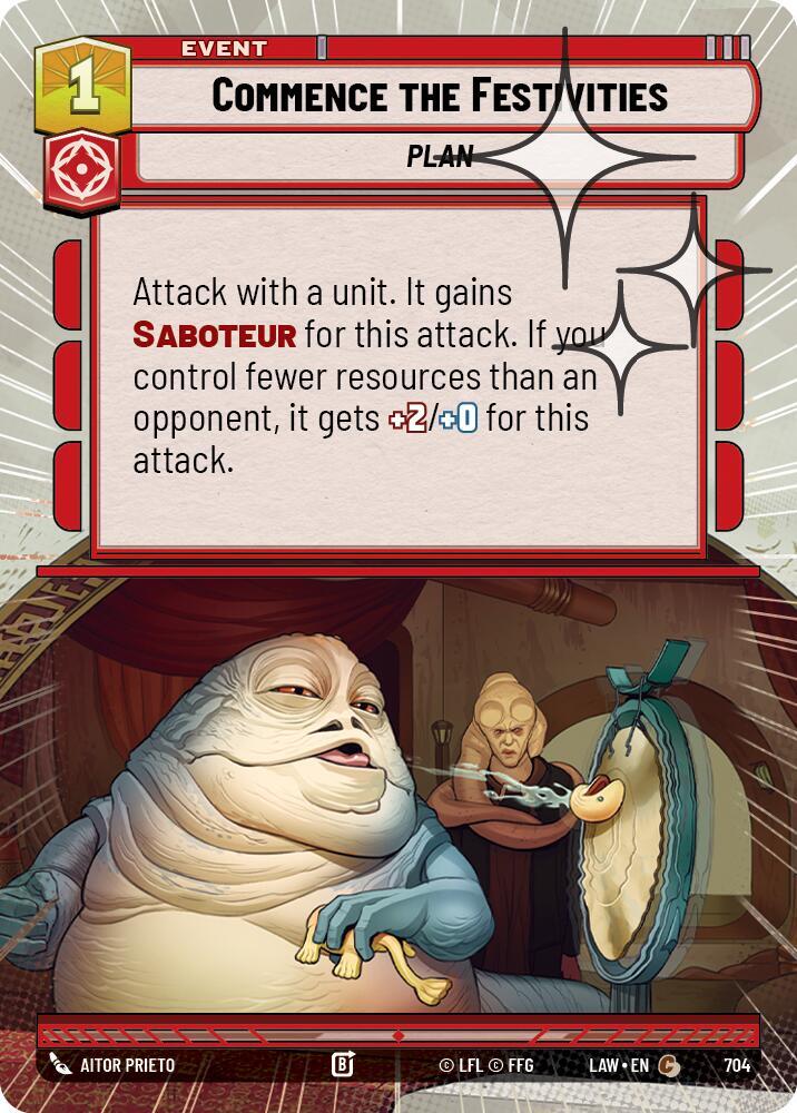 Commence the Festivities (Hyperspace Foil) [A Lawless Time] 704
