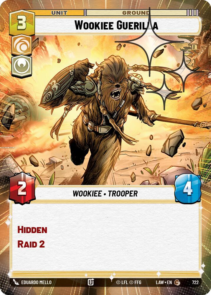 Wookiee Guerilla (Hyperspace Foil) [A Lawless Time] 722
