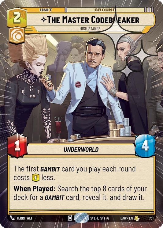 The Master Codebreaker - High Stakes (Hyperspace Foil) [A Lawless Time] 731