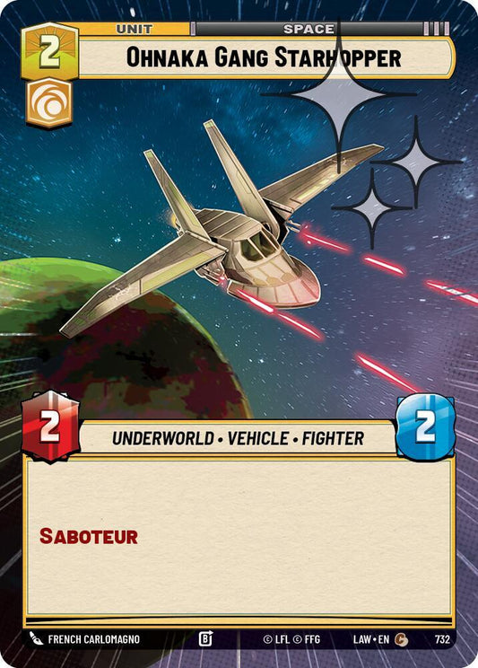 Ohnaka Gang Starhopper (Hyperspace Foil) [A Lawless Time] 732