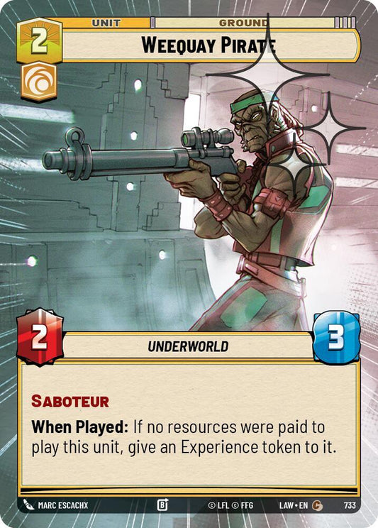 Weequay Pirate (Hyperspace Foil) [A Lawless Time] 733