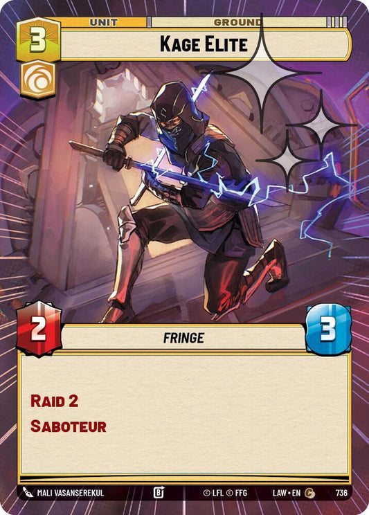 Kage Elite (Hyperspace Foil) [A Lawless Time] 736