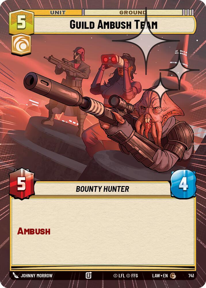 Guild Ambush Team (Hyperspace Foil) [A Lawless Time] 741
