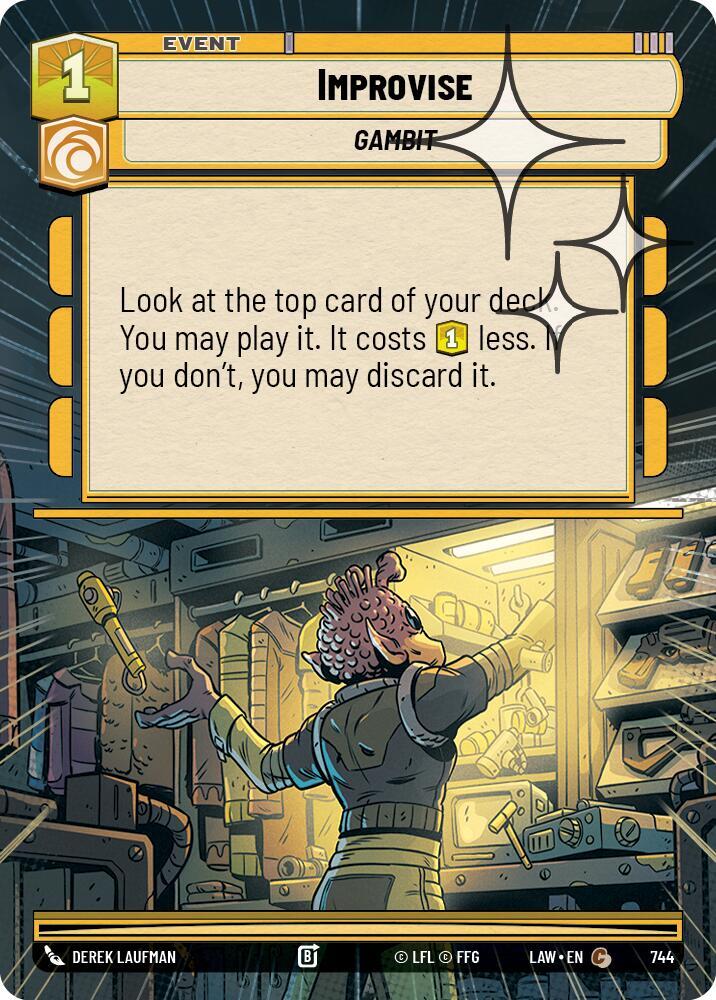 Improvise (Hyperspace Foil) [A Lawless Time] 744
