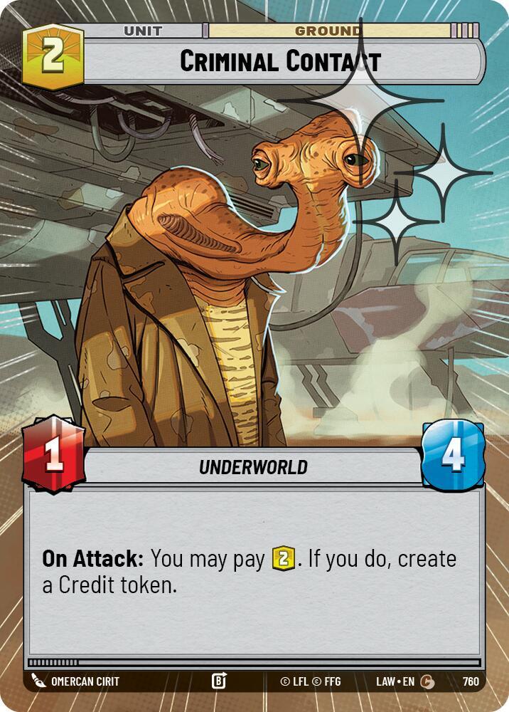 Criminal Contact (Hyperspace Foil) [A Lawless Time] 760