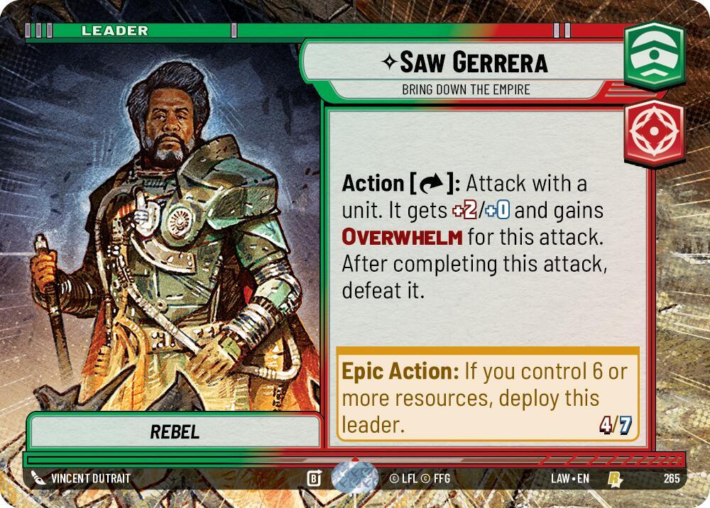 Saw Gerrera - Bring Down the Empire (Hyperspace) [A Lawless Time] 265