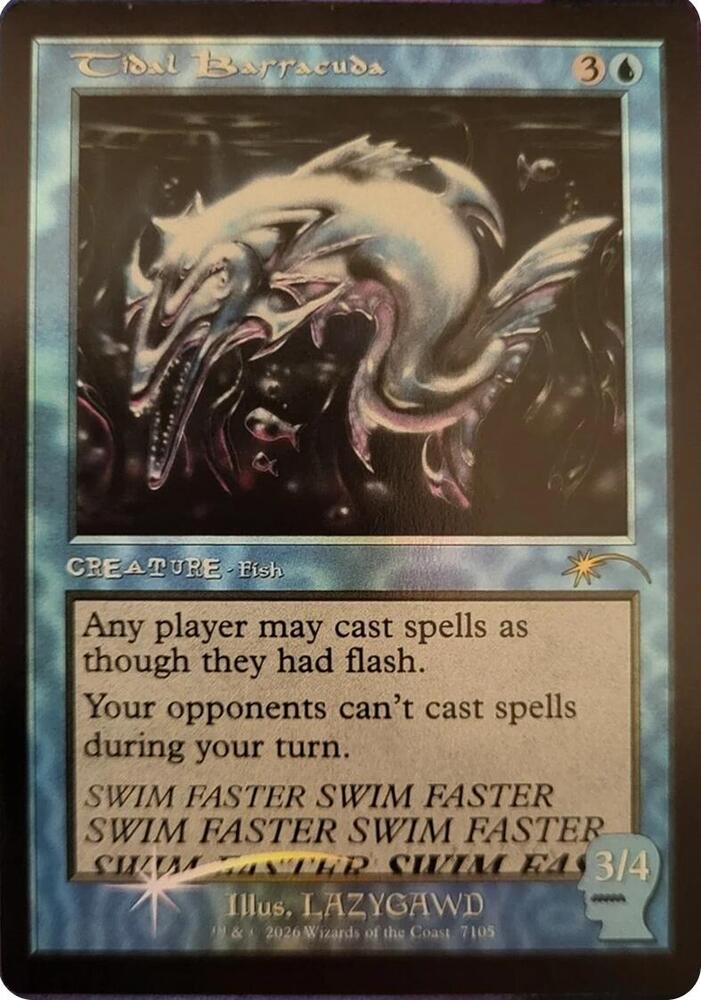 Tidal Barracuda [Secret Lair Drop Series] 7105