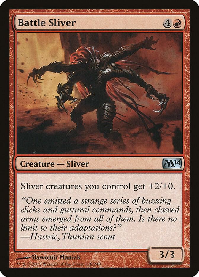 Battle Sliver [Magic 2014 (M14)] 128