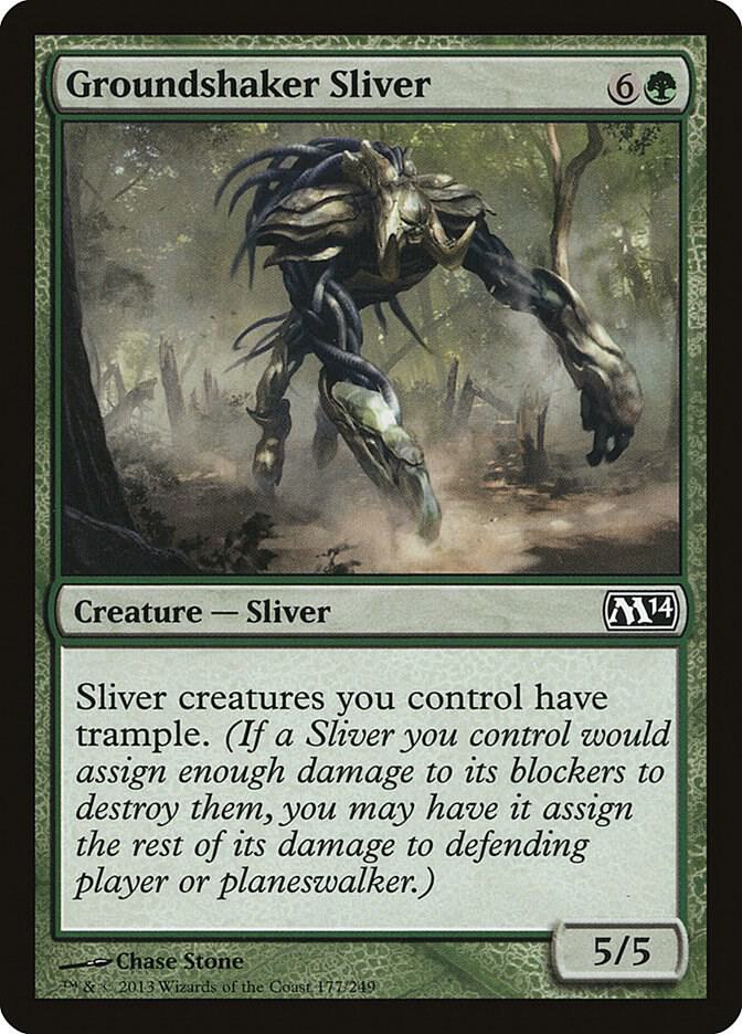 Groundshaker Sliver [Magic 2014 (M14)] 177