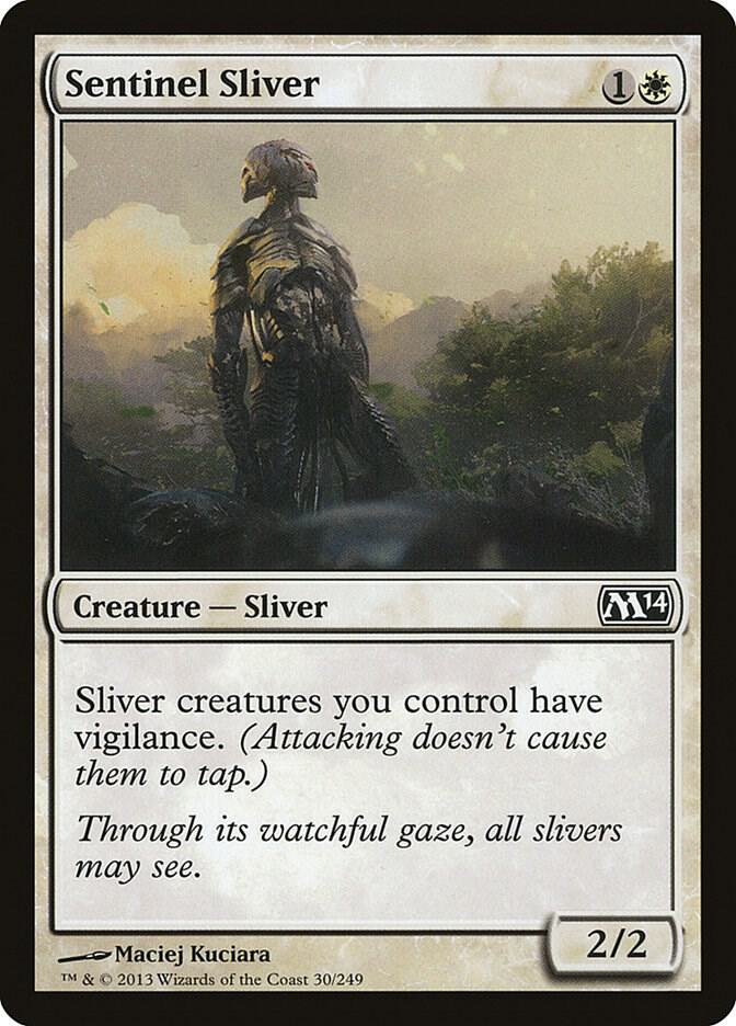 Sentinel Sliver [Magic 2014 (M14)] 30