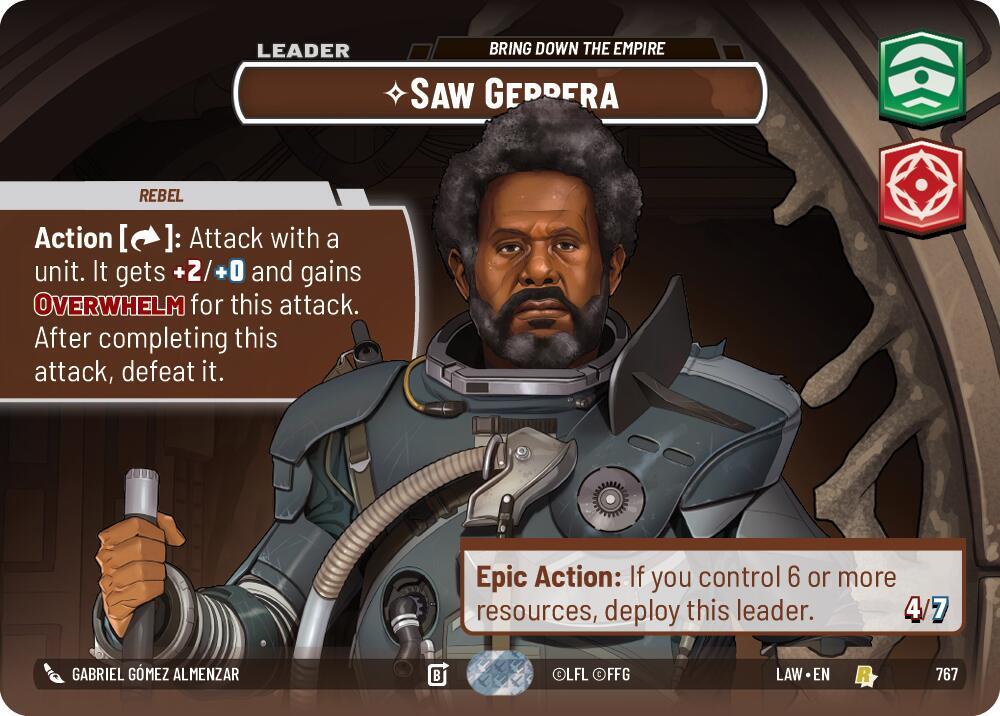 Saw Gerrera - Bring Down the Empire (Showcase) [A Lawless Time] 767