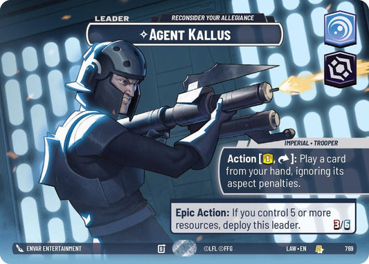 Agent Kallus - Reconsider Your Allegiance (Showcase) [A Lawless Time] 769