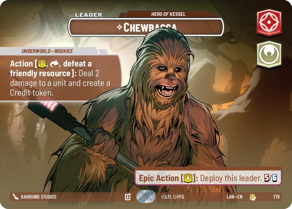 Chewbacca - Hero of Kessel (Showcase) [A Lawless Time] 779