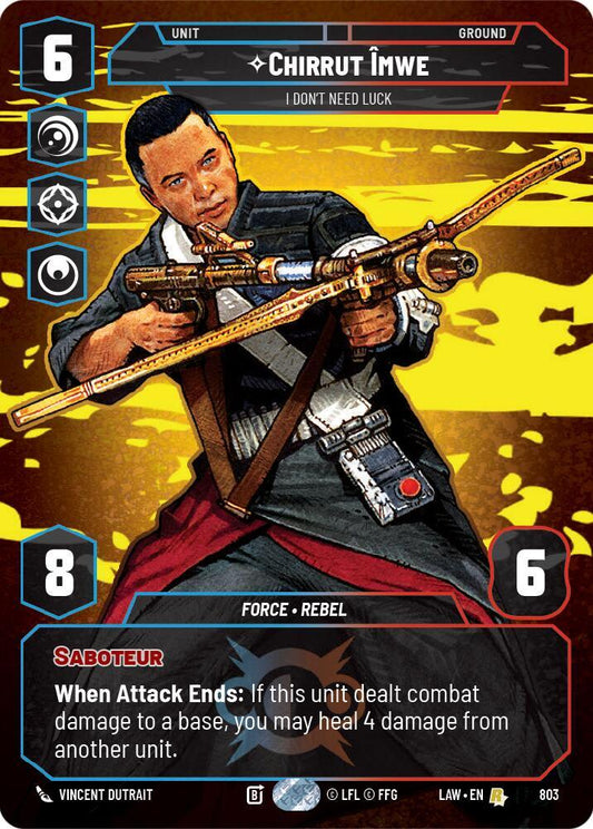 Chirrut Imwe - I Don't Need Luck (Prestige) [A Lawless Time] 803