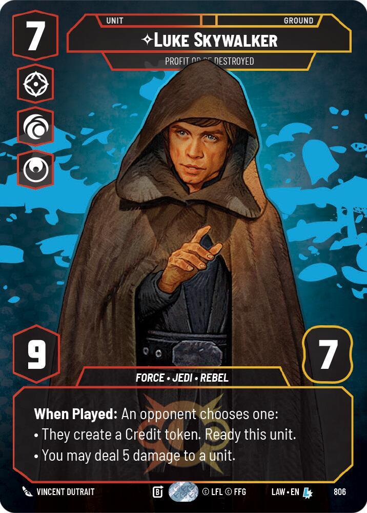Luke Skywalker - Profit or Be Destroyed (Prestige) [A Lawless Time] 806