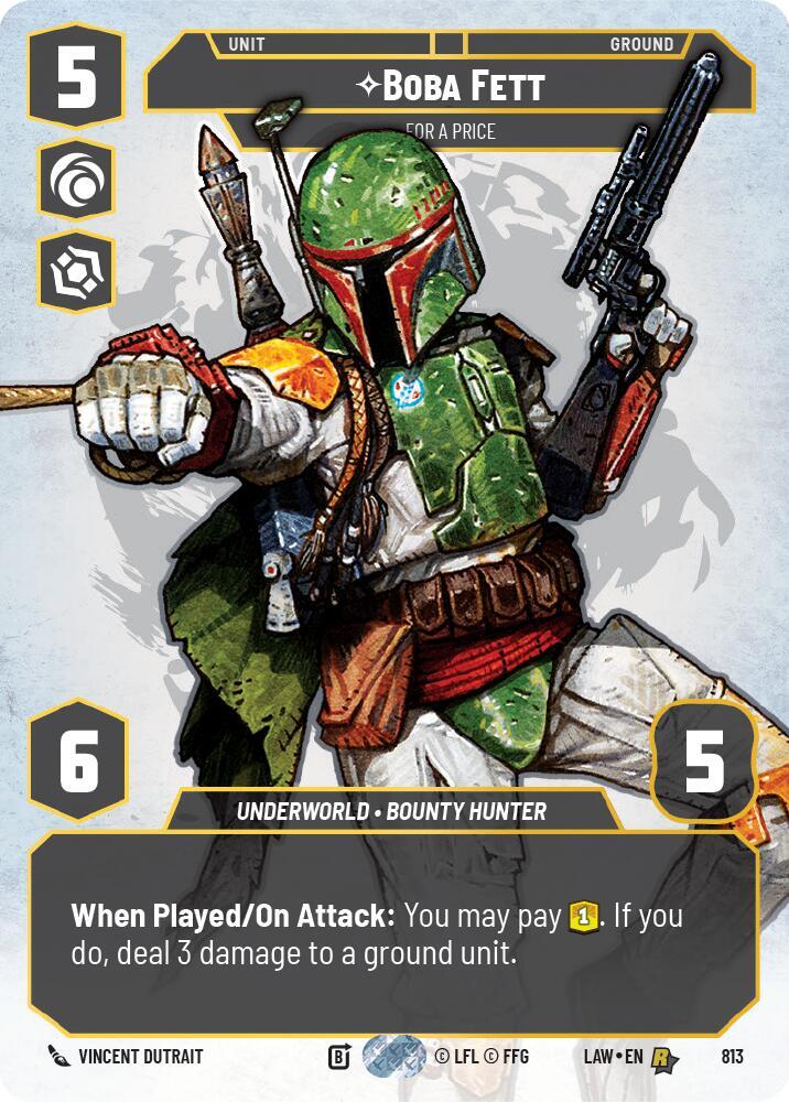 Boba Fett - For a Price (Prestige) [A Lawless Time] 813