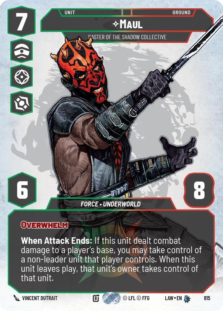 Maul - Master of the Shadow Collective (Prestige) [A Lawless Time] 815