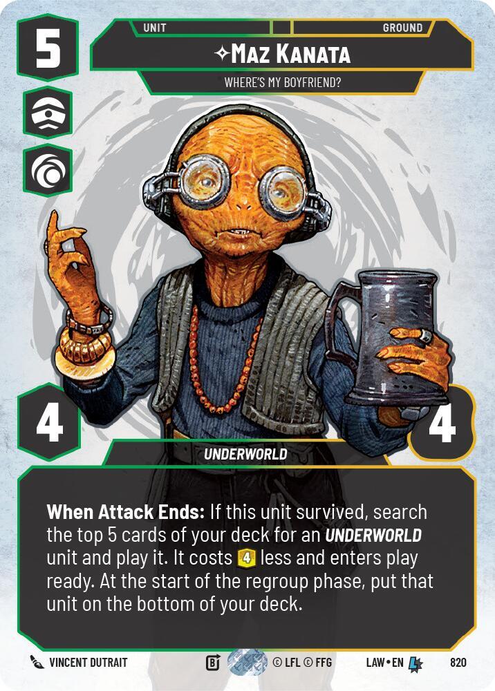 Maz Kanata - Where's My Boyfriend? (Prestige) [A Lawless Time] 820