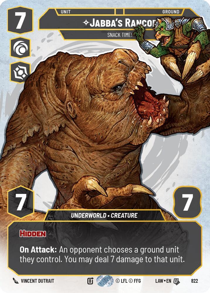 Jabba's Rancor - Snack Time! (Prestige) [A Lawless Time] 822