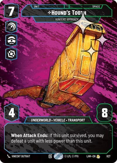 Hound's Tooth - Hunters' Approach (Prestige Foil) [A Lawless Time] 827