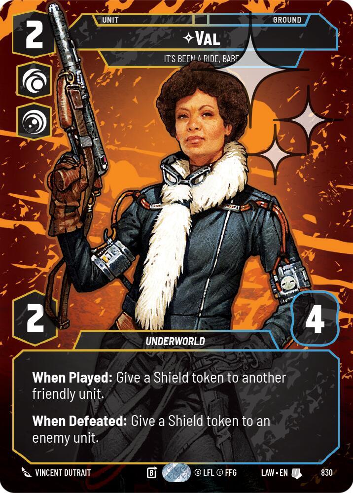 Val - It's Been a Ride, Babe (Prestige Foil) [A Lawless Time] 830