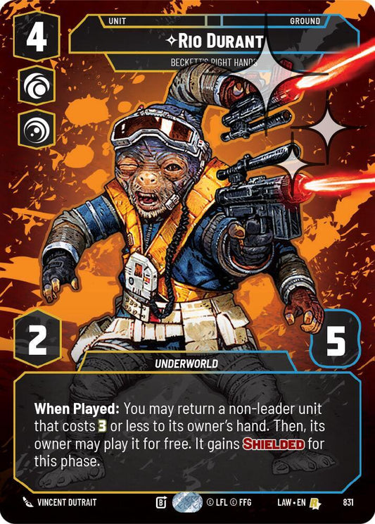 Rio Durant - Beckett's Right Hands (Prestige Foil) [A Lawless Time] 831