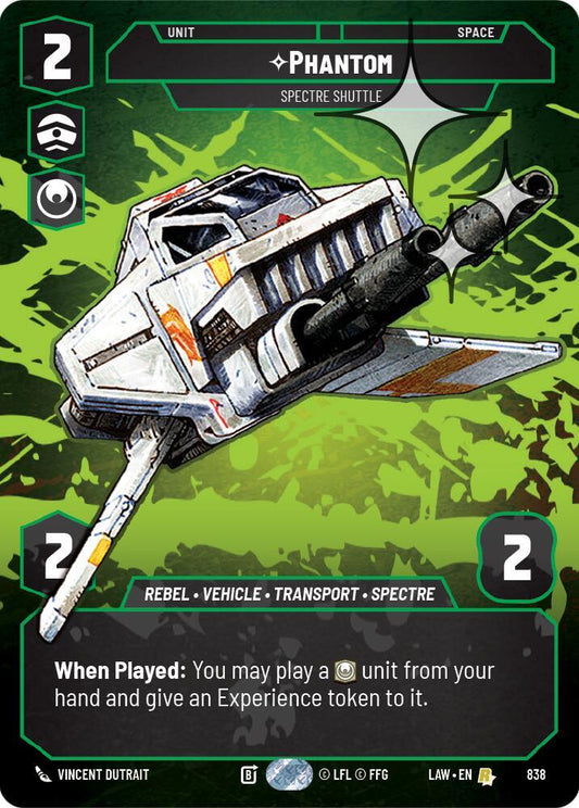 Phantom - Spectre Shuttle (Prestige Foil) [A Lawless Time] 838