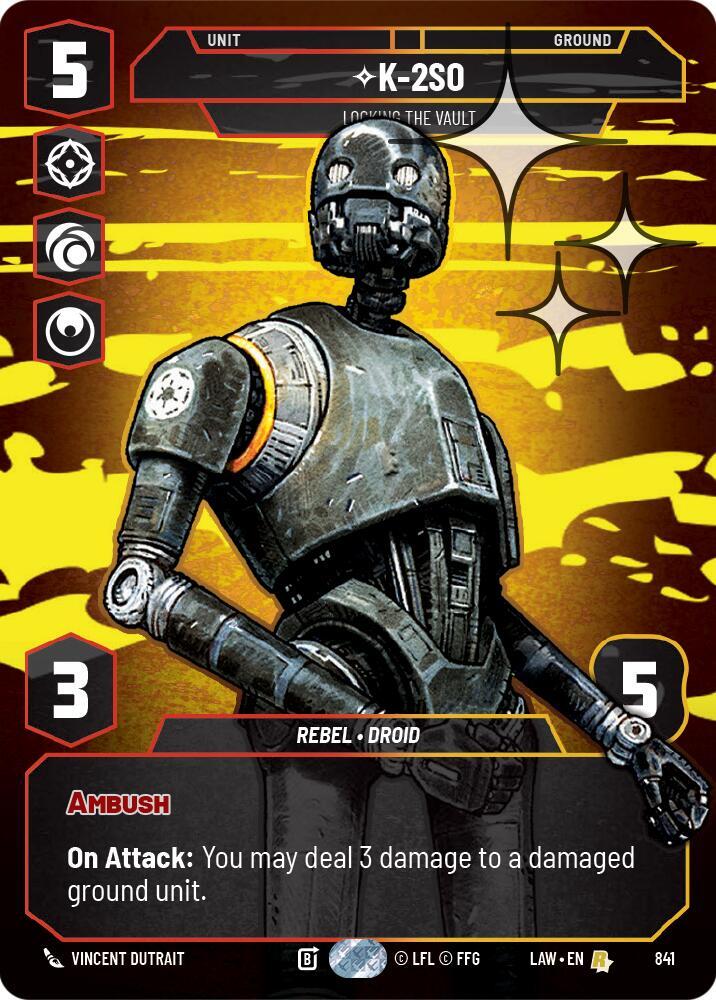 K-2S0 - Locking the Vault (Prestige Foil) [A Lawless Time] 841