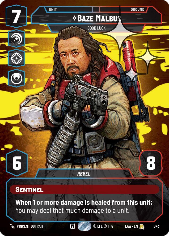 Baze Malbus - Good Luck (Prestige Foil) [A Lawless Time] 843