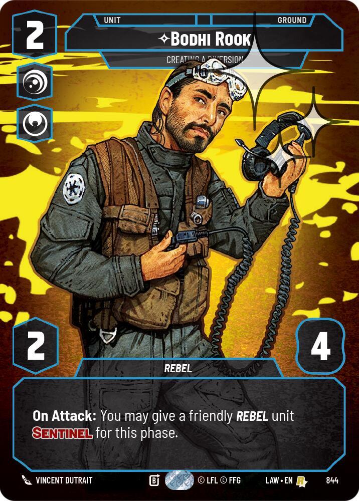 Bodhi Rook - Creating a Diversion (Prestige Foil) [A Lawless Time] 844