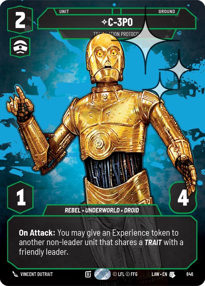 C-3PO - Translation Protocol (Prestige Foil) [A Lawless Time] 846