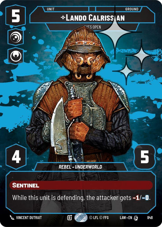 Lando Calrissian - Eyes Open (Prestige Foil) [A Lawless Time] 848
