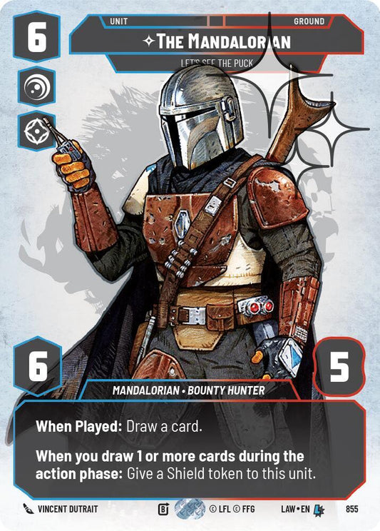The Mandalorian - Let's See The Puck (Prestige Foil) [A Lawless Time] 855