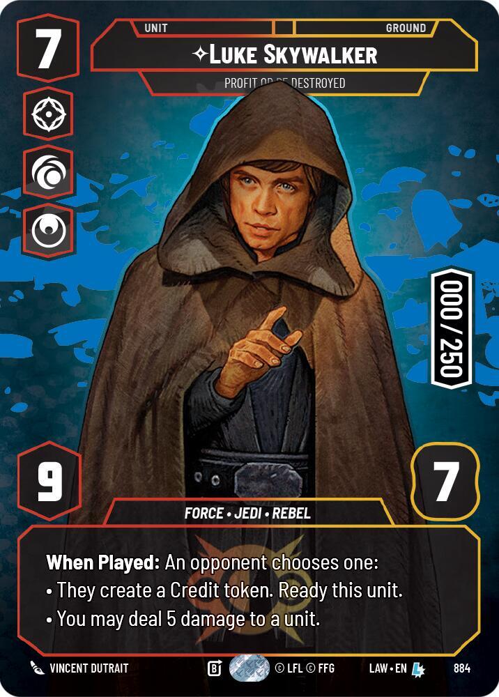 Luke Skywalker - Profit or Be Destroyed (Serialized) [A Lawless Time] 884