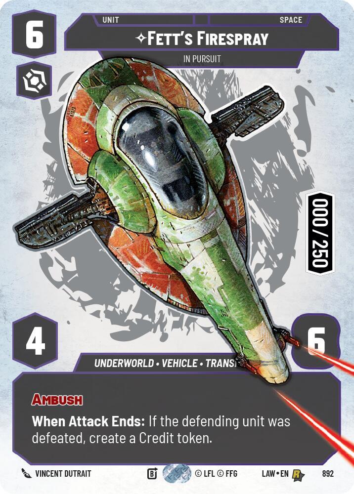 Fett's Firespray - In Pursuit (Serialized) [A Lawless Time] 892