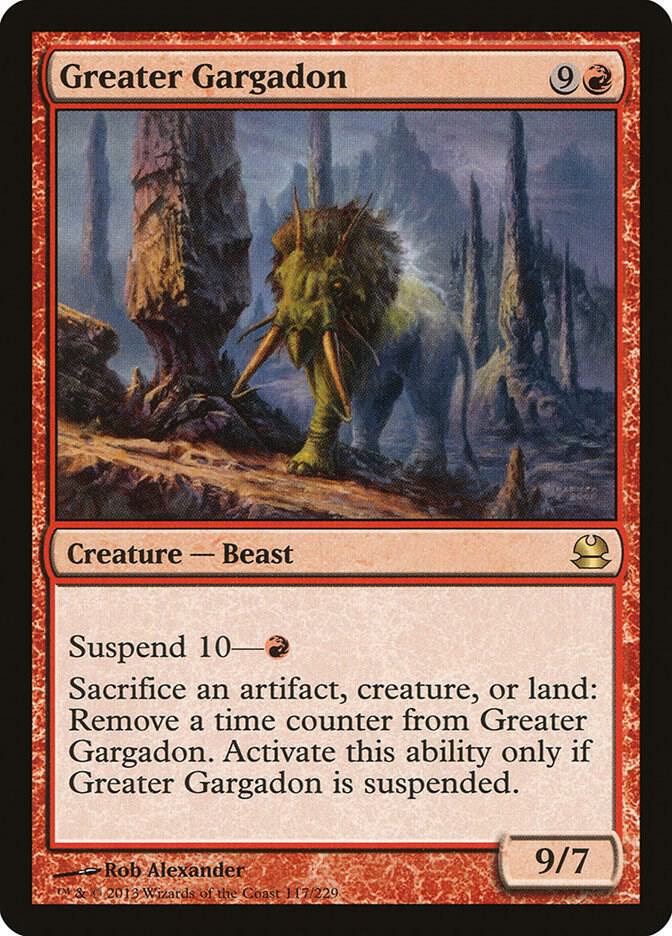 Greater Gargadon [Modern Masters] 117