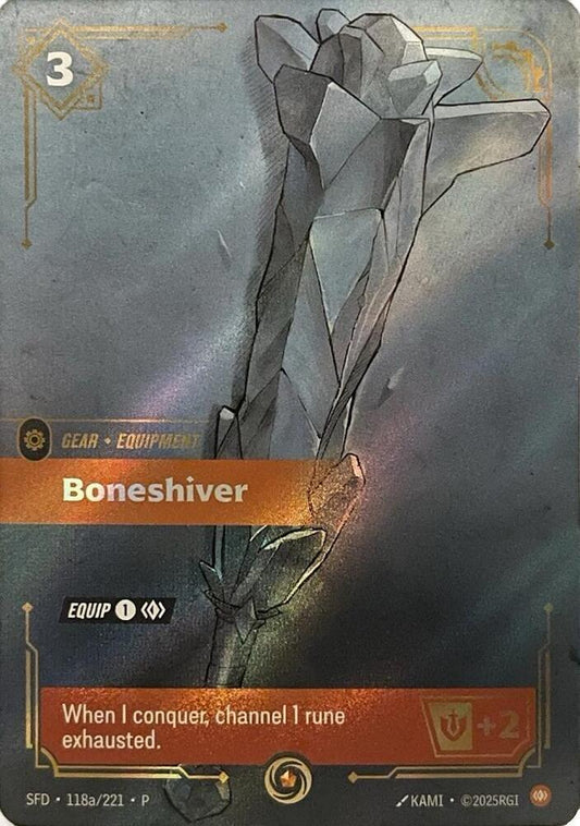 Boneshiver [Riftbound Organized Play Promotional Cards] 118a/221