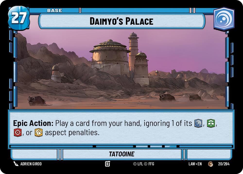 Daimyo's Palace // Credit [A Lawless Time] 20 // T01