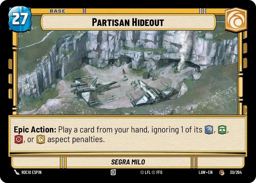 Partisan Hideout // Credit [A Lawless Time] 30 // T01