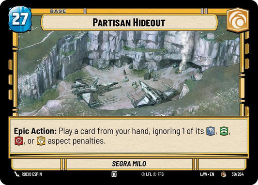 Partisan Hideout // Credit [A Lawless Time] 30 // T01