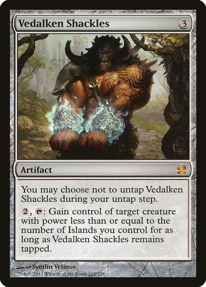 Vedalken Shackles [Modern Masters] 218