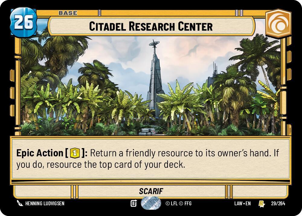Citadel Research Center [A Lawless Time] 29
