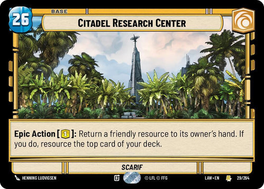 Citadel Research Center [A Lawless Time] 29