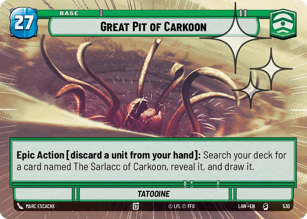 Great Pit of Carkoon (Hyperspace Foil) [A Lawless Time] 530