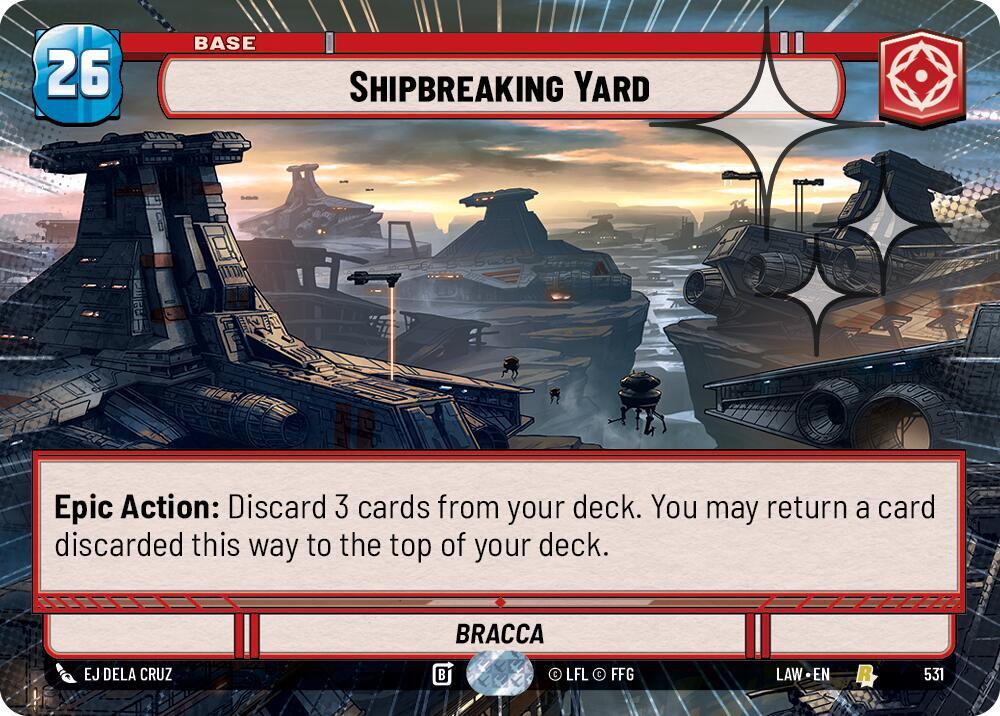 Shipbreaking Yard (Hyperspace Foil) [A Lawless Time] 531